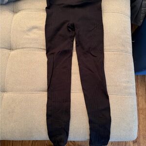 Fabletics Black Textured Leggings